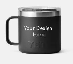 14oz Engraved Coffee Mug | Custom Design or Name